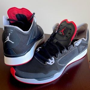 Men’s Jordan 89 Racer Shoes : “Bred” Black & Red NWOT